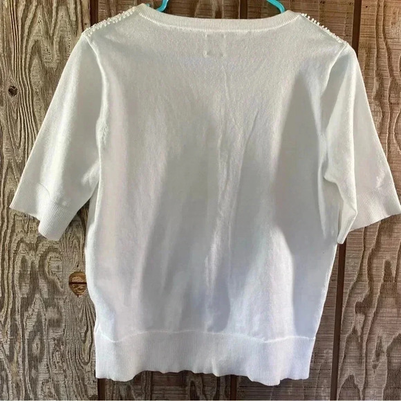 Anne Klein Short Sleeve Cardigan 🐩 - Picture 2 of 3